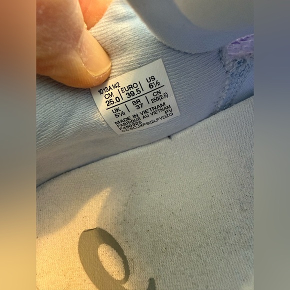 Asics superblast 2 lilac/orange Women’s 8 - Picture 6 of 8